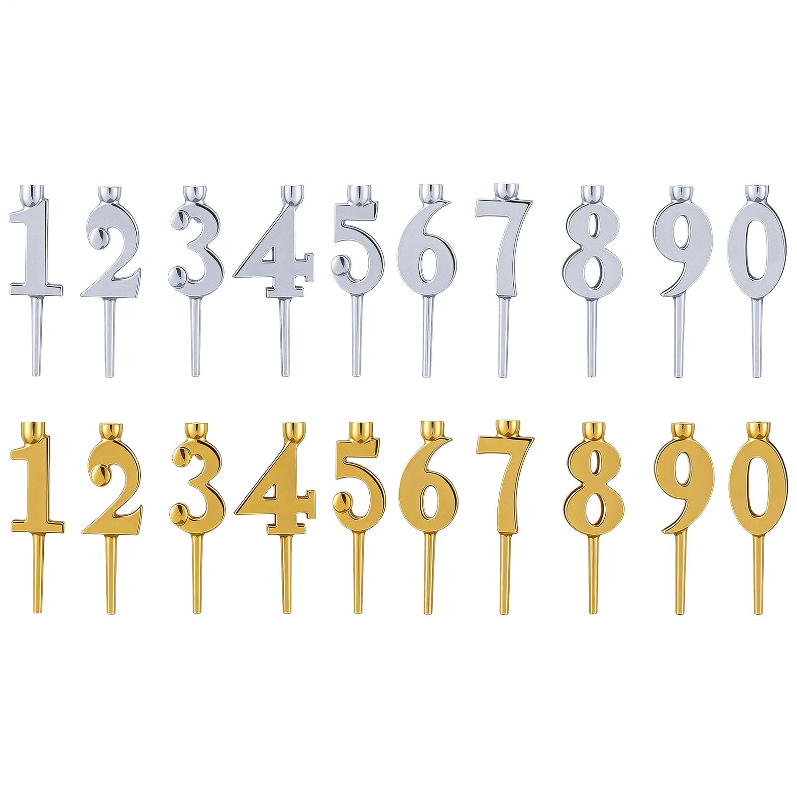 Candle Holder Supplies - Держатели для свечей в виде цифр