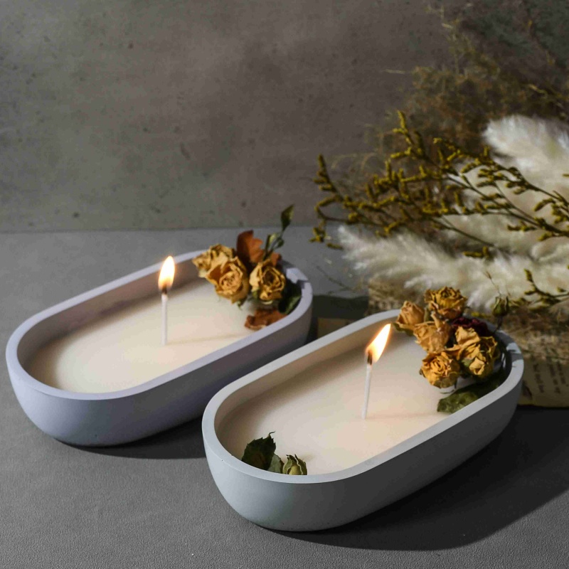 Candle Holder Supplies - DIY размер чаша для хранения лодок