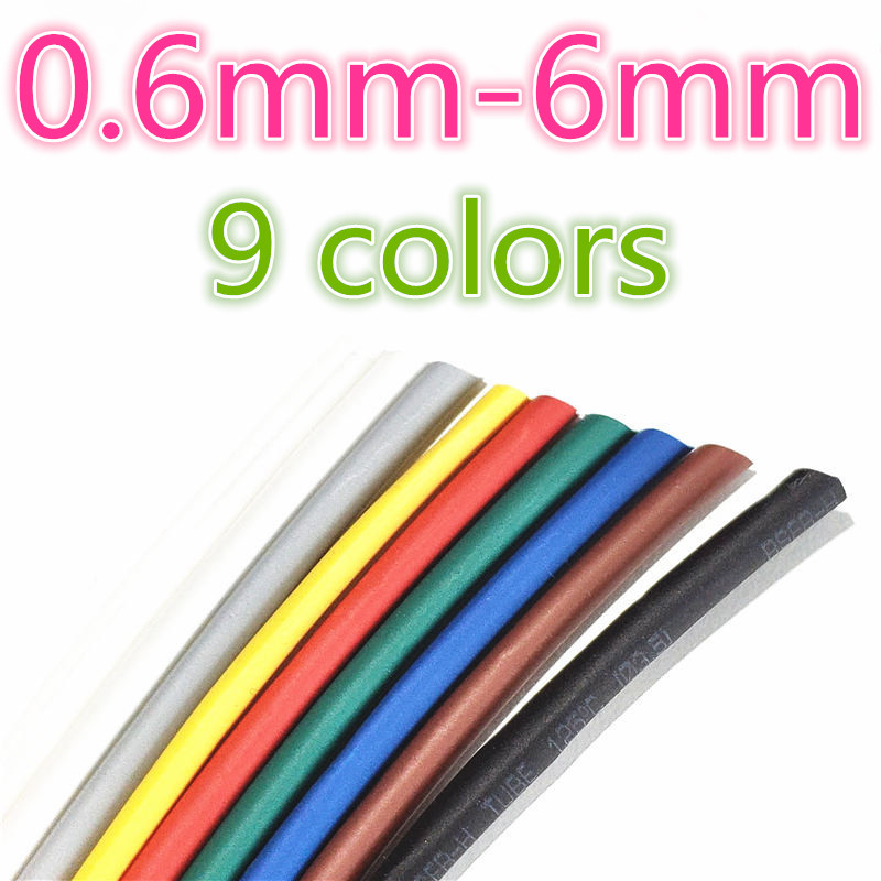 Shrink Sleeve Pvc - 1/3/5 метров 2:1 9 цветов 0,6