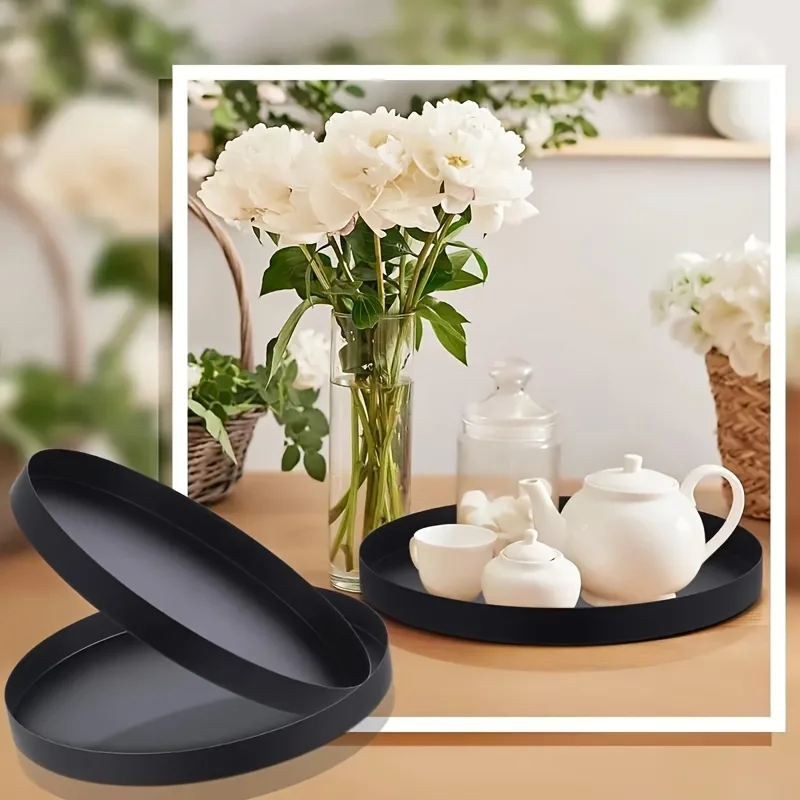 1шт современный черный круглый – обзор и цена Candle Holder Supplies
