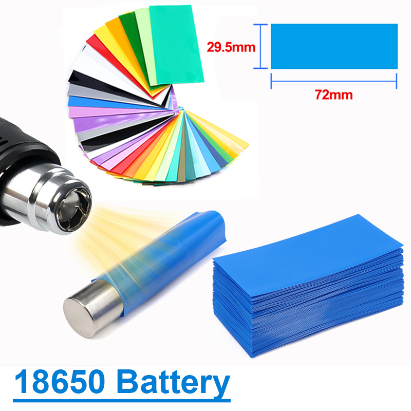 25 ~ 500 шт. AA/AAA/18650/2170 – обзор и цена Shrink Sleeve Pvc