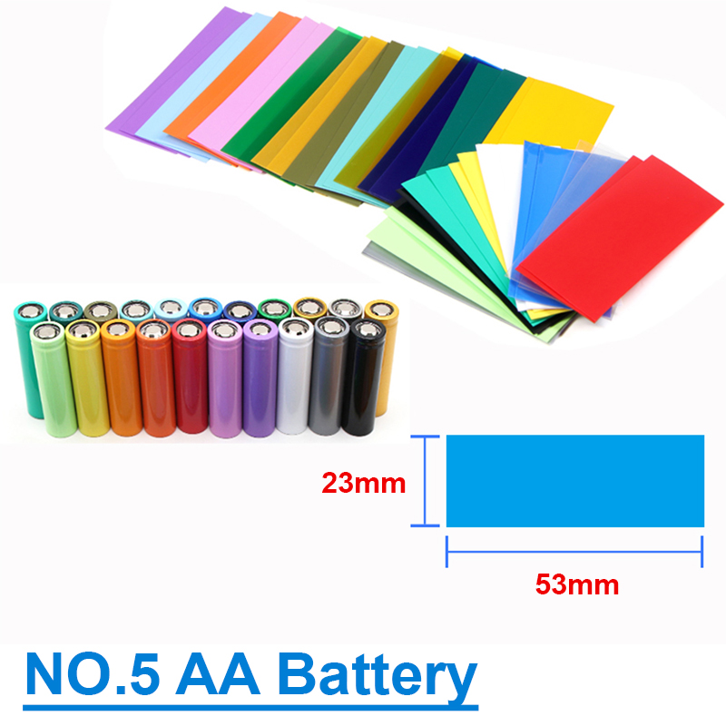 25 ~ 500 шт. AA/AAA/18650/2170 – обзор и цена Shrink Sleeve Pvc